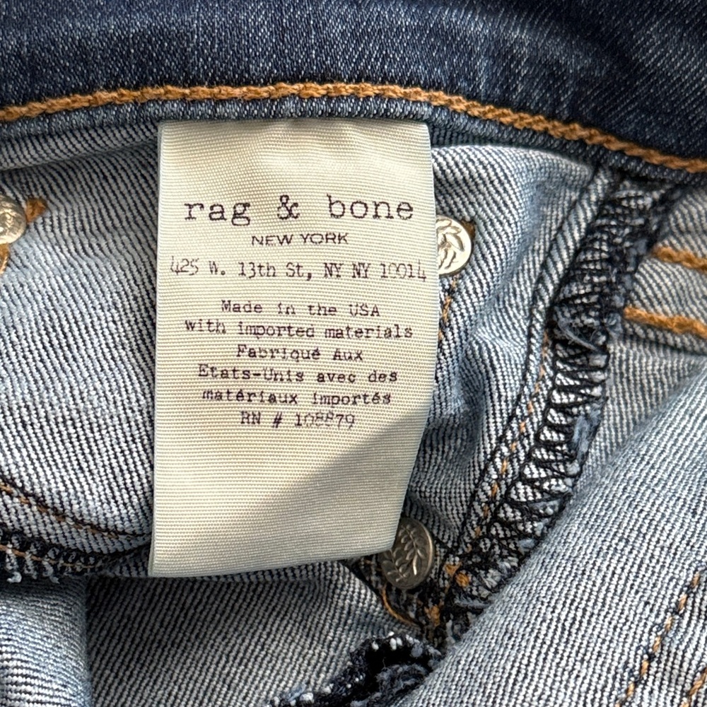 rag & bone Skinny Capri Jeans - Picture 2 of 12